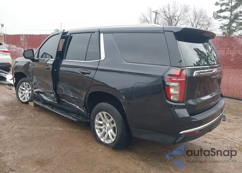 2022 Chevrolet Tahoe 2Wd Lt из США, поврежденный, VIN 1GNSCNKDXNR238087